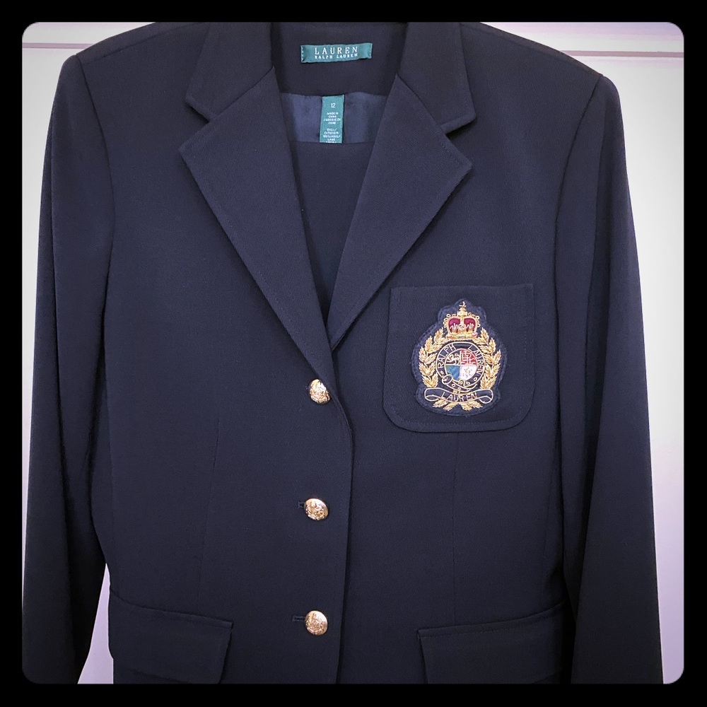 Ralph Lauren woman’s wool blazer sz12